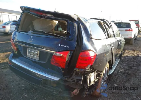 2015 Mercedes-Benz Gl 450 4Matic из США, поврежденный, VIN 4JGDF6EE7FA476509